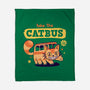 Take The Catbus-none fleece blanket-Mushita