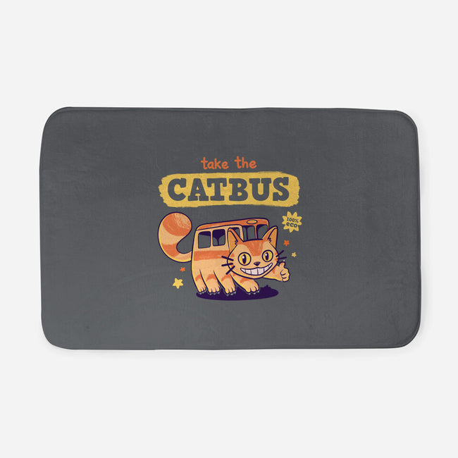 Take The Catbus-none memory foam bath mat-Mushita