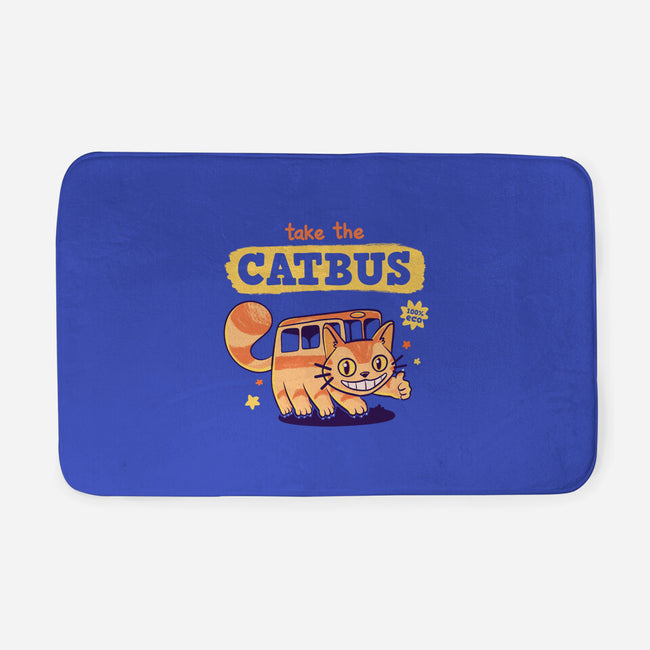 Take The Catbus-none memory foam bath mat-Mushita