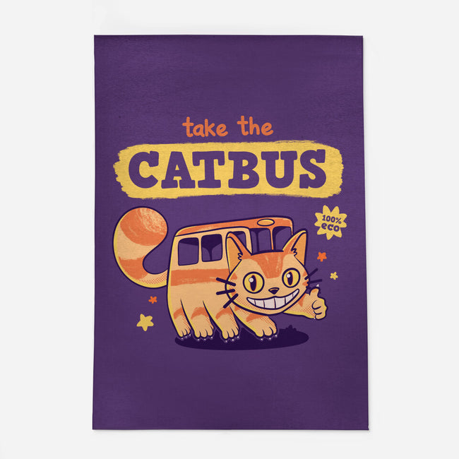 Take The Catbus-none outdoor rug-Mushita