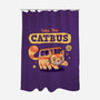 Take The Catbus-none polyester shower curtain-Mushita