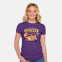 Take The Catbus-womens fitted tee-Mushita