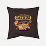 Take The Catbus-none removable cover w insert throw pillow-Mushita