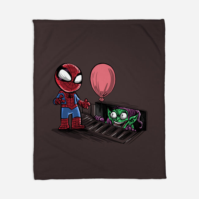 All Spiders Float-none fleece blanket-zascanauta