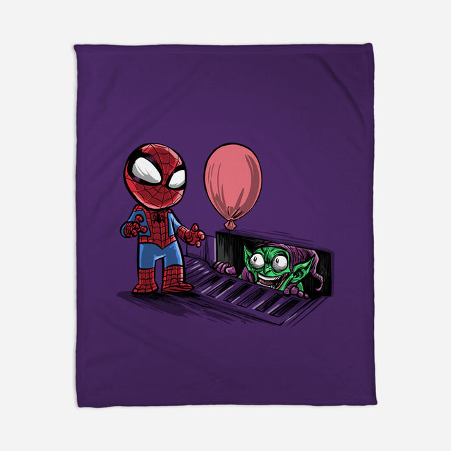 All Spiders Float-none fleece blanket-zascanauta