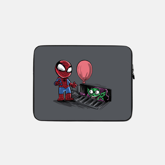 All Spiders Float-none zippered laptop sleeve-zascanauta