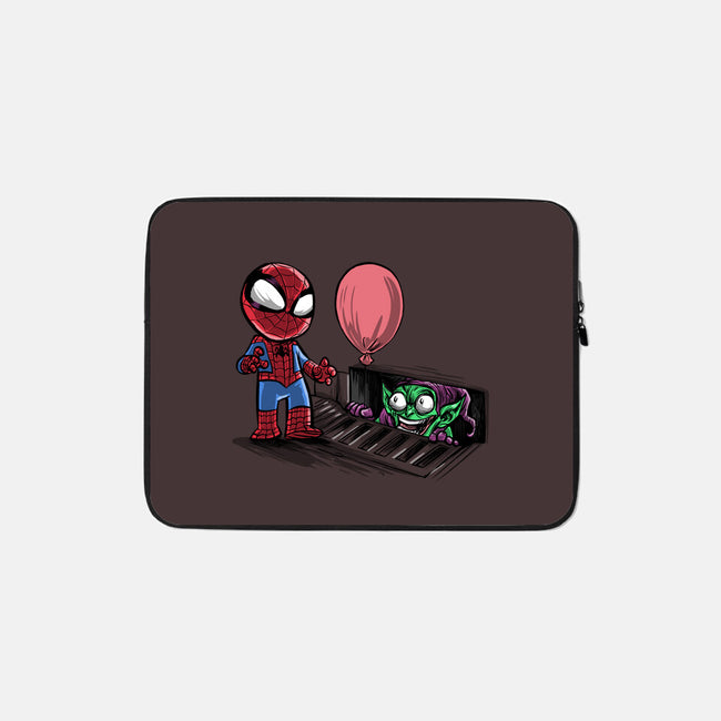 All Spiders Float-none zippered laptop sleeve-zascanauta