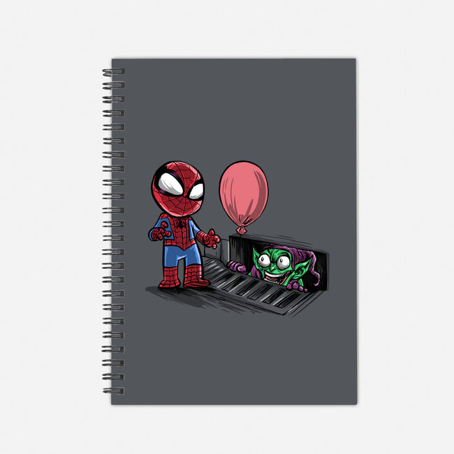 All Spiders Float-none dot grid notebook-zascanauta