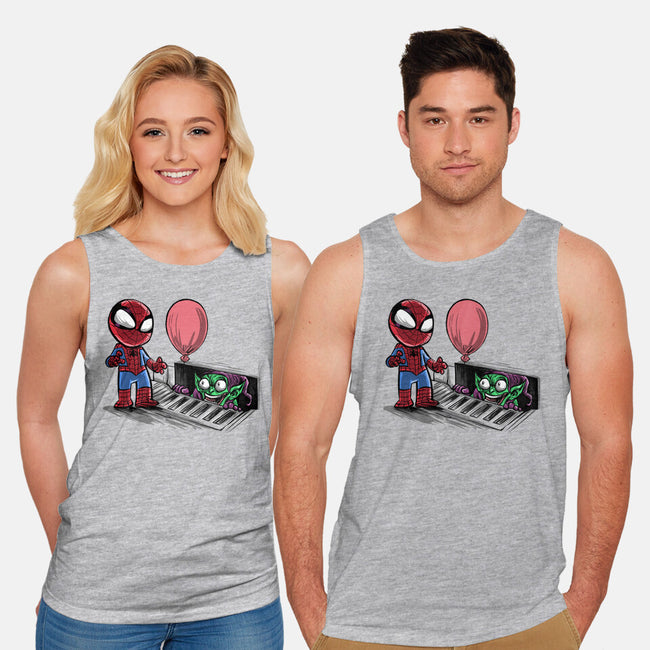 All Spiders Float-unisex basic tank-zascanauta