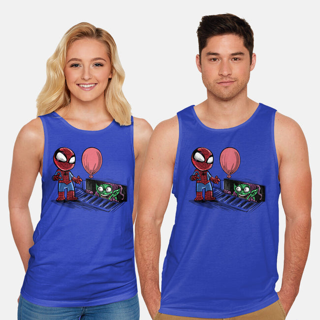 All Spiders Float-unisex basic tank-zascanauta