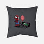 All Spiders Float-none removable cover w insert throw pillow-zascanauta