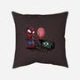 All Spiders Float-none removable cover w insert throw pillow-zascanauta