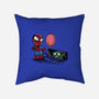 All Spiders Float-none removable cover w insert throw pillow-zascanauta
