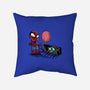 All Spiders Float-none removable cover throw pillow-zascanauta