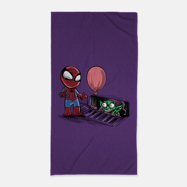 All Spiders Float-none beach towel-zascanauta