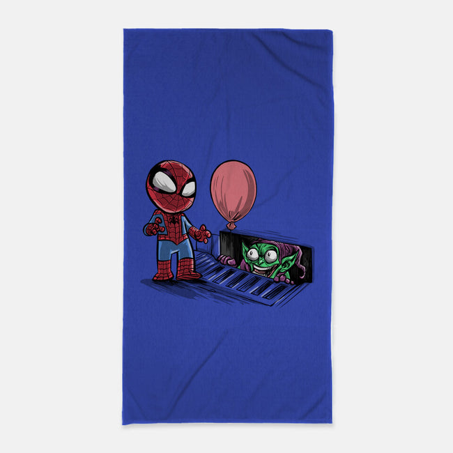 All Spiders Float-none beach towel-zascanauta