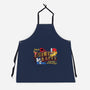 Hear The Roar At Third Earth-unisex kitchen apron-goodidearyan