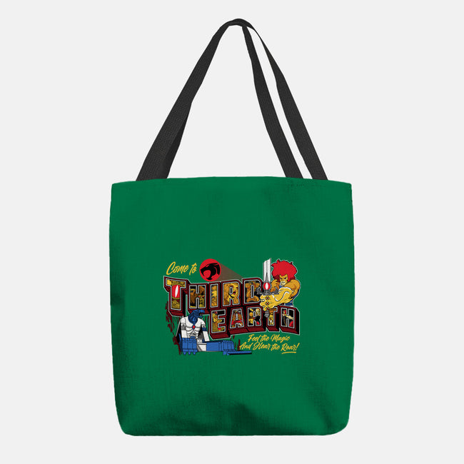 Hear The Roar At Third Earth-none basic tote bag-goodidearyan