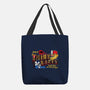 Hear The Roar At Third Earth-none basic tote bag-goodidearyan
