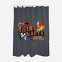 Hear The Roar At Third Earth-none polyester shower curtain-goodidearyan