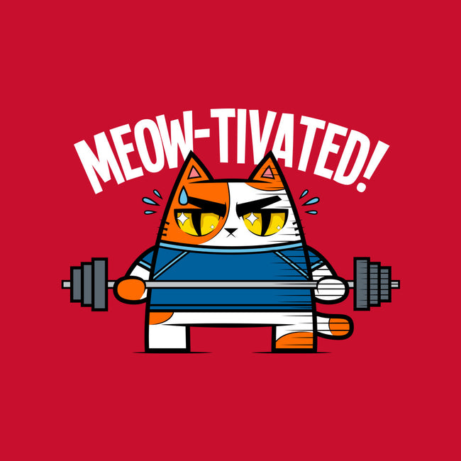 Meow-Tivated-none glossy sticker-krisren28