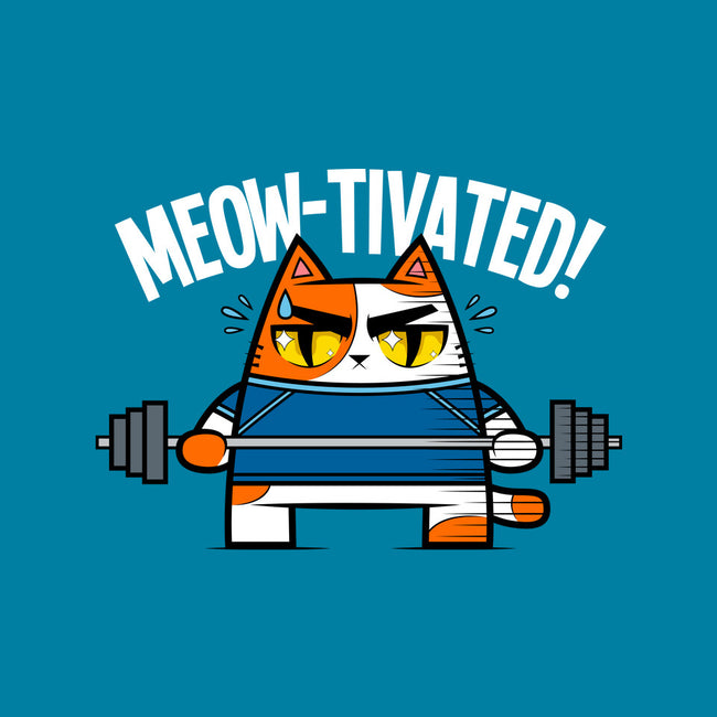 Meow-Tivated-none fleece blanket-krisren28