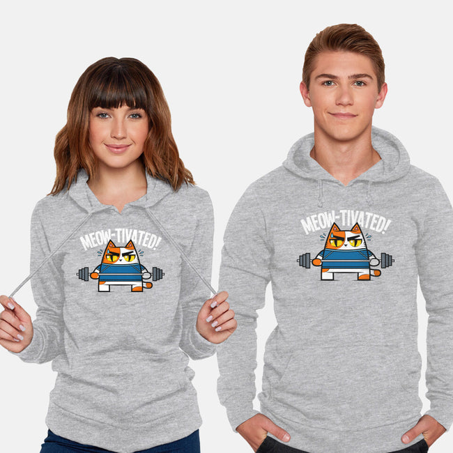 Meow-Tivated-unisex pullover sweatshirt-krisren28