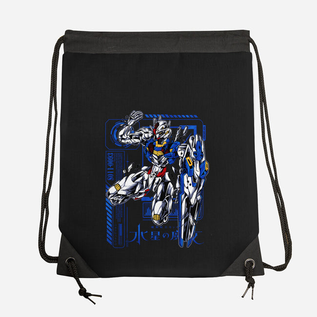 Broken Aerial-none drawstring bag-spoilerinc