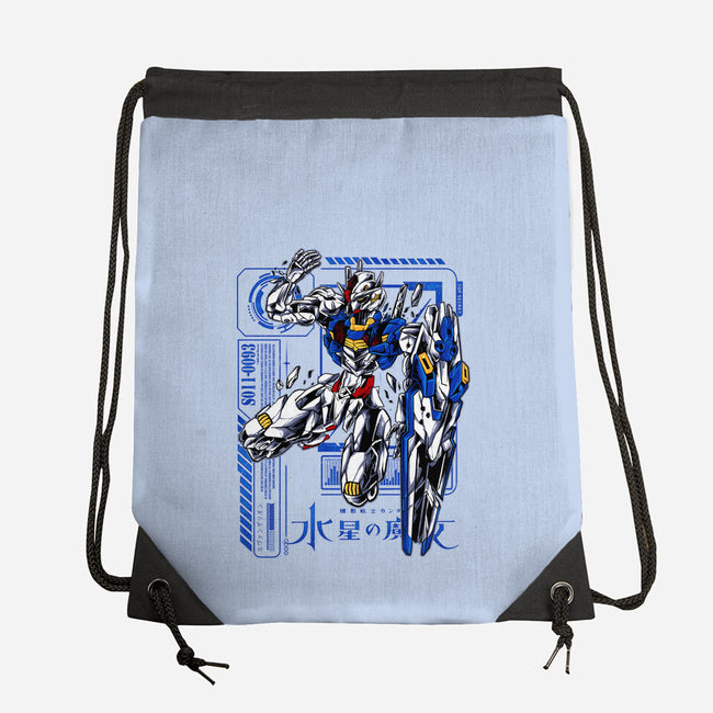 Broken Aerial-none drawstring bag-spoilerinc