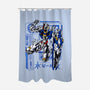 Broken Aerial-none polyester shower curtain-spoilerinc