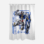 Broken Aerial-none polyester shower curtain-spoilerinc
