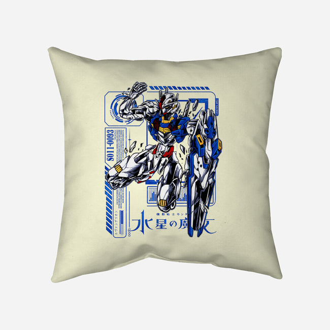 Broken Aerial-none removable cover w insert throw pillow-spoilerinc