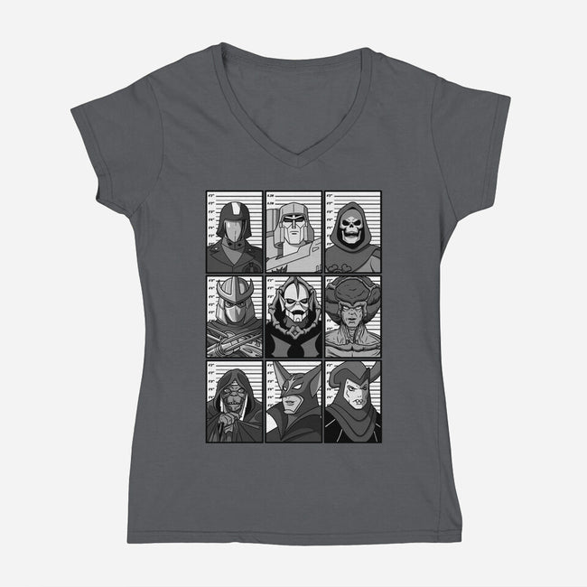 Saturday Morning Detention -womens v-neck tee-drbutler