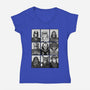 Saturday Morning Detention -womens v-neck tee-drbutler
