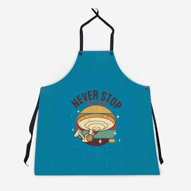 The Bold Explorer-unisex kitchen apron-retrodivision