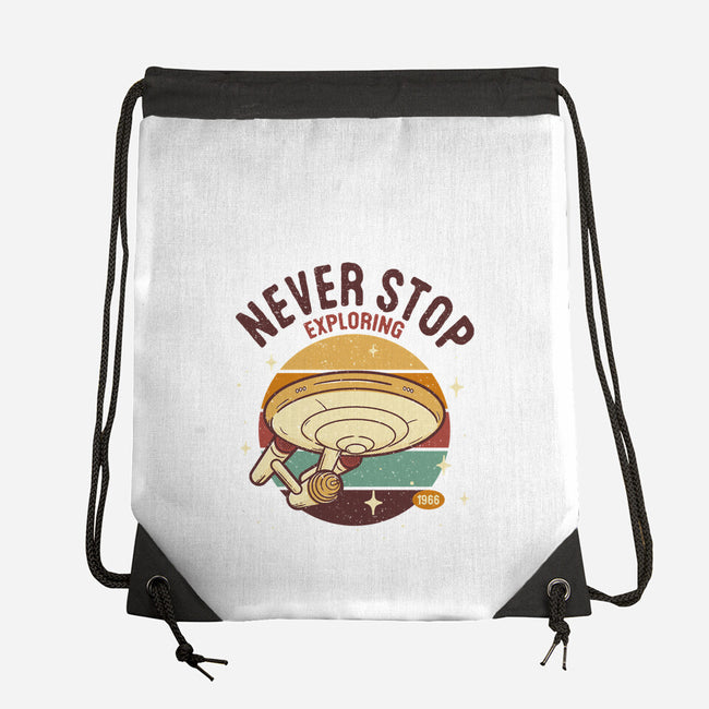 The Bold Explorer-none drawstring bag-retrodivision