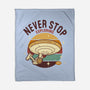 The Bold Explorer-none fleece blanket-retrodivision