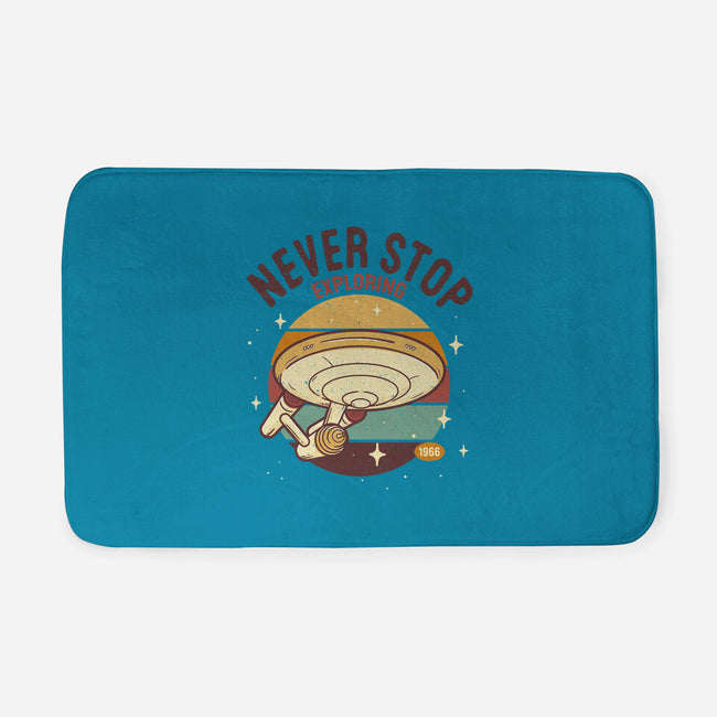 The Bold Explorer-none memory foam bath mat-retrodivision