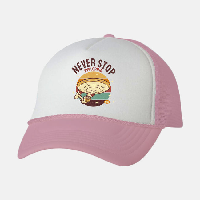 The Bold Explorer-unisex trucker hat-retrodivision