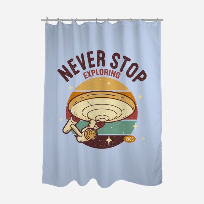 The Bold Explorer-none polyester shower curtain-retrodivision