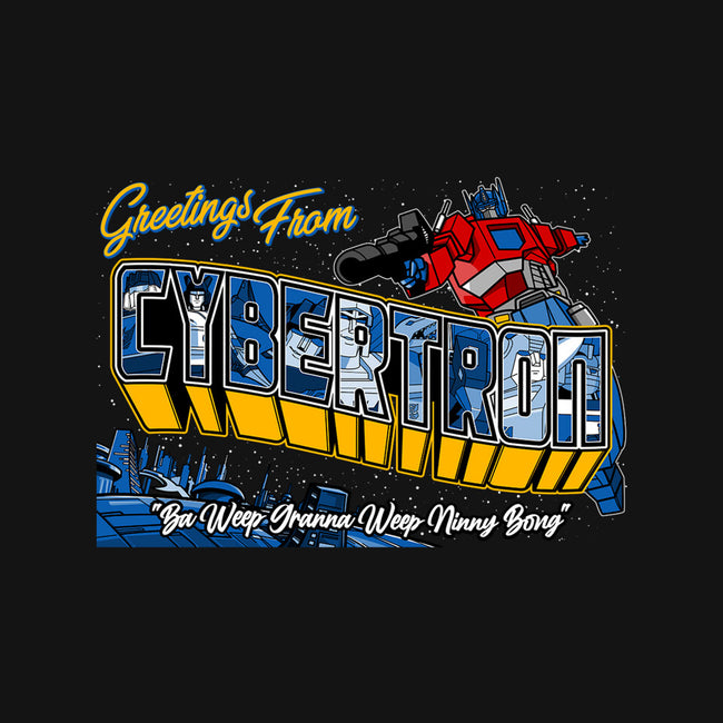 Greetings From Cyberplanet-none drawstring bag-goodidearyan