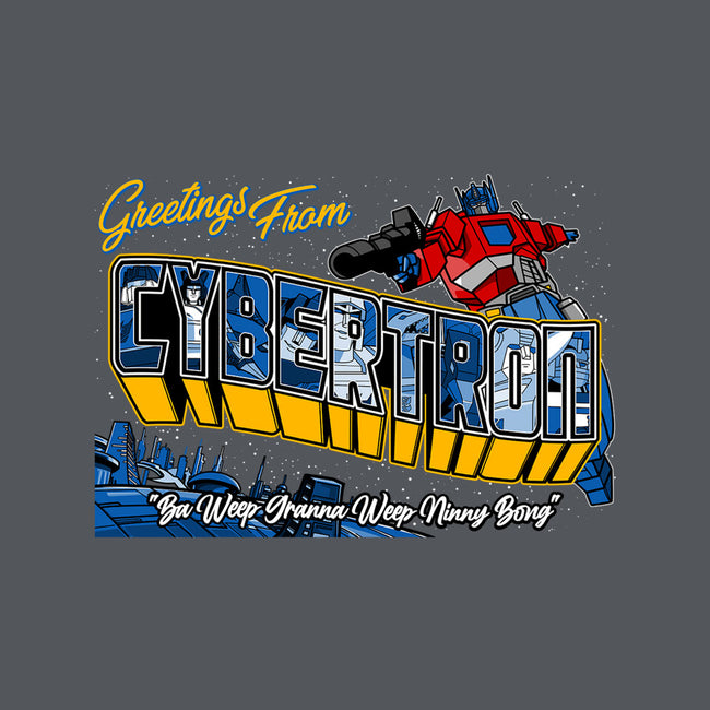 Greetings From Cyberplanet-womens v-neck tee-goodidearyan