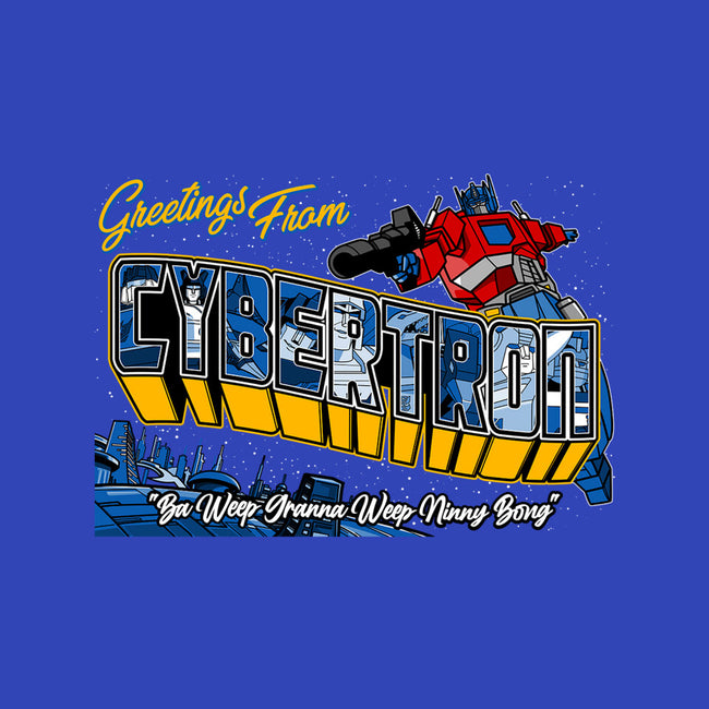 Greetings From Cyberplanet-unisex basic tee-goodidearyan