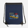 Greetings From Cyberplanet-none drawstring bag-goodidearyan