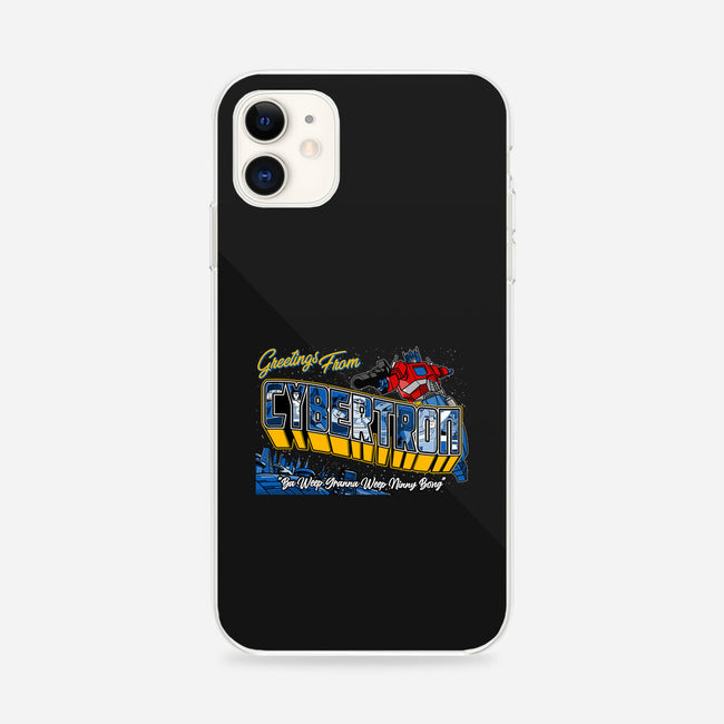 Greetings From Cyberplanet-iphone snap phone case-goodidearyan