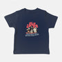 Spirited Ride-baby basic tee-momma_gorilla