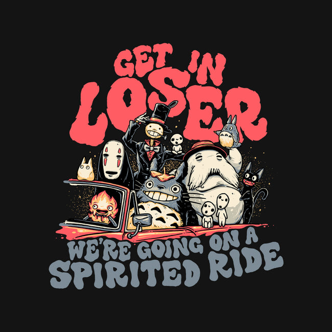 Spirited Ride-womens off shoulder sweatshirt-momma_gorilla