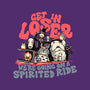 Spirited Ride-none glossy sticker-momma_gorilla