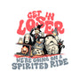 Spirited Ride-womens basic tee-momma_gorilla