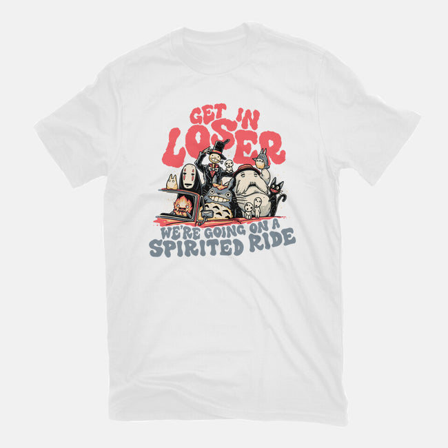 Spirited Ride-womens basic tee-momma_gorilla